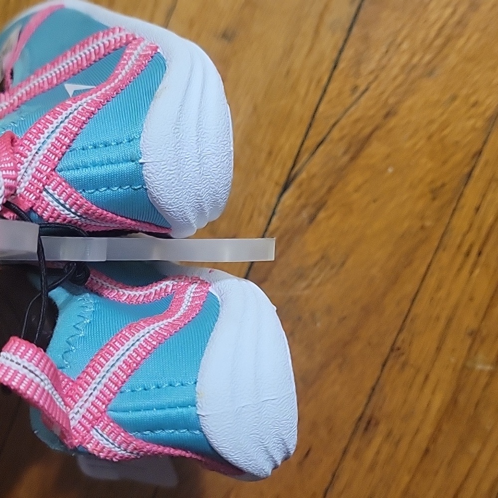 Speedo Kids Aqua Shoes - Blue and Pink SZ S - Picture 6 of 11